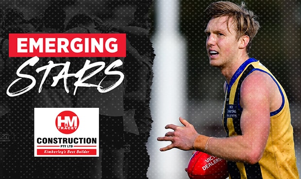 Hugh Goddard's performance at Casey has him on the brink of earning a senior recall. - St Kilda Saints,Hugh Goddard,Luke Dunstan,Darren Minchington,Nick Coffield,Ray Connellan